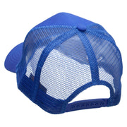 Galaxy Stars Embroidered Solid Cotton Prostyle Twill Mesh Cap - Royal OSFM