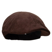 Pizza Throwing Suede Duck Bill Ivy Hat - Brown OSFM