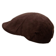 Pizza Throwing Suede Duck Bill Ivy Hat - Brown OSFM