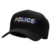 Blue Line Police Solid Cotton Twill Low Profile Snap Cap