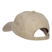 Alabama State Flag Embroidered Washed Cap