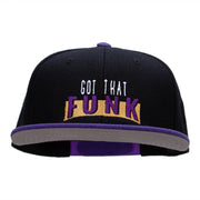 Got That Funk Embroidered Wool Blend Pro Style Snapback