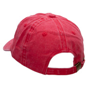 Safari Car Embroidered Pigment Dyed Wash Cap