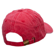 Safari Car Embroidered Pigment Dyed Wash Cap