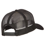 Awesome Grandpa Embroidered Solid Cotton Mesh Pro Cap