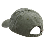 Artistic Letter M Cotton Twill Premium Pigment Dyed Cap - Olive OSFM