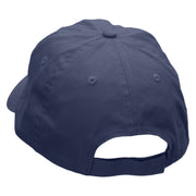 Grandma and Grandpa Embroidered Low Profile Dyed Cotton Twill Cap - Navy OSFM