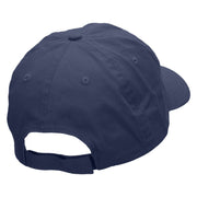 Grandma and Grandpa Embroidered Low Profile Dyed Cotton Twill Cap - Navy OSFM