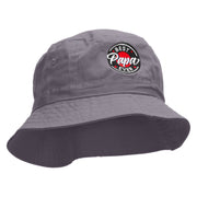 Best Papa Ever Embroidered Bucket Hat