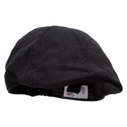 Pizza Throwing Suede Duck Bill Ivy Hat - Black OSFM