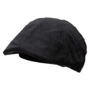 Pizza Throwing Suede Duck Bill Ivy Hat - Black OSFM