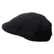 Pizza Throwing Suede Duck Bill Ivy Hat - Black OSFM