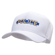 Blue Line Police Solid Cotton Twill Low Profile Snap Cap