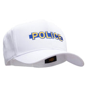 Blue Line Police Solid Cotton Twill Low Profile Snap Cap