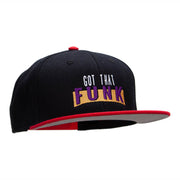 Got That Funk Embroidered Wool Blend Pro Style Snapback