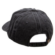 Safari Car Embroidered Pigment Dyed Wash Cap