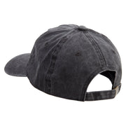 Artistic Letter M Cotton Twill Premium Pigment Dyed Cap - Black OSFM