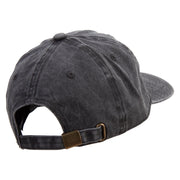 Artistic Letter M Cotton Twill Premium Pigment Dyed Cap - Black OSFM