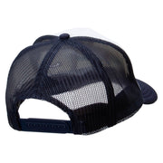 100th Birthday Embroidered Foam Panel Mesh Snapback - Navy-White OSFM