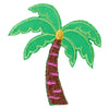 Small Palm Tree with Coconut Embroidered Patch