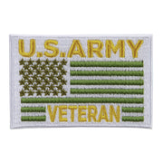 US Army Veteran Logo Iron on Patch