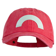 Ash Ketchum XY Series Patched Unstructured Pigment Dyed Cotton Cap - Red OSFM