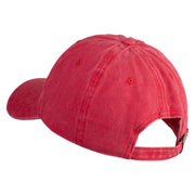 Ash Ketchum XY Series Patched Unstructured Pigment Dyed Cotton Cap - Red OSFM