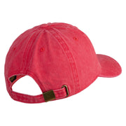 Ash Ketchum XY Series Patched Unstructured Pigment Dyed Cotton Cap - Red OSFM