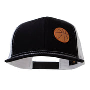 Small Basketball Patched Premium Mesh Cap