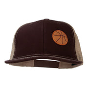 Small Basketball Patched Premium Mesh Cap