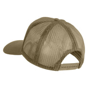 USS Key West Submarine SSN 722 Patched Solid Cotton Twill Mesh Prostyle Cap - Khaki OSFM