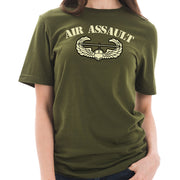 Army Air Assault Graphic Design Short Sleeve Cotton Jersey T-Shirt