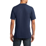 Sunny And Waves Graphic Design Men's Big Size Port & Company Core Cotton V-Neck T-Shirt - Navy XS