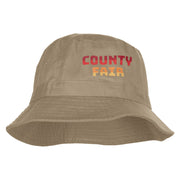 County Fair Heat Transfer Bucket Hat