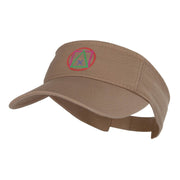 Game Shapes Heat Transfer Pro Style Cotton Twill Washed Visor