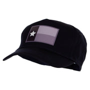 Texas Flag Variation Heat Transfer Solid Cotton Twill 5 Panel Prostyle Snap Cap