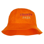 County Fair Heat Transfer Bucket Hat