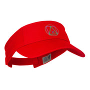 Game Shapes Heat Transfer Pro Style Cotton Twill Washed Visor