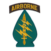 Air Borne Embroidered Military Patch