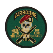 Air Borne Embroidered Military Patch