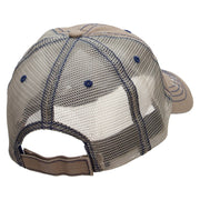 I Heart Beer Embroidered Low Profile Special Cotton Mesh Cap - Khaki OSFM