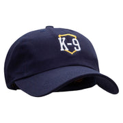 K9 Unit Embroidered Washed Cap