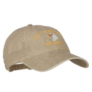 101st Airborne Retired Embroidered Washed Cotton Twill Cap