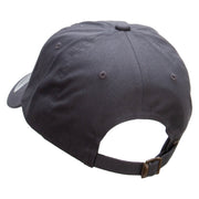 Officially Licensed US Navy USN CPO Retired Unstructured Low Profile 6 panel Cotton Cap - Dk-Grey OSFM