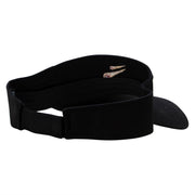 Meteor Shower Embroidered Cotton Twill Sun Visor - Black OSFM