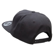 Police Dad Embroidered Wool Blend Prostyle Snapback - Dk-Grey OSFM