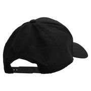 Christmas Bell Embroidered Six Panels Pro Style Cap - Black OSFM