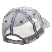 I Heart Beer Embroidered Low Profile Special Cotton Mesh Cap - Putty OSFM