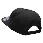 Police Dad Embroidered Wool Blend Prostyle Snapback - Black OSFM