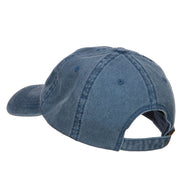 Papa Bear Embroidered Washed Cap